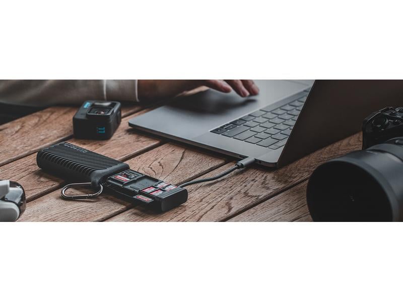 PGYTECH Card Reader Extern CreateMate Case High-speed Gehäuse für Hochgeschwindigkeits-Kartenleser