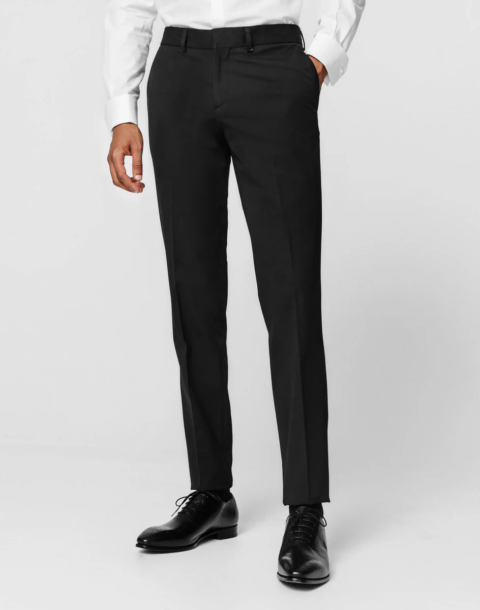 Pantalon slack noir