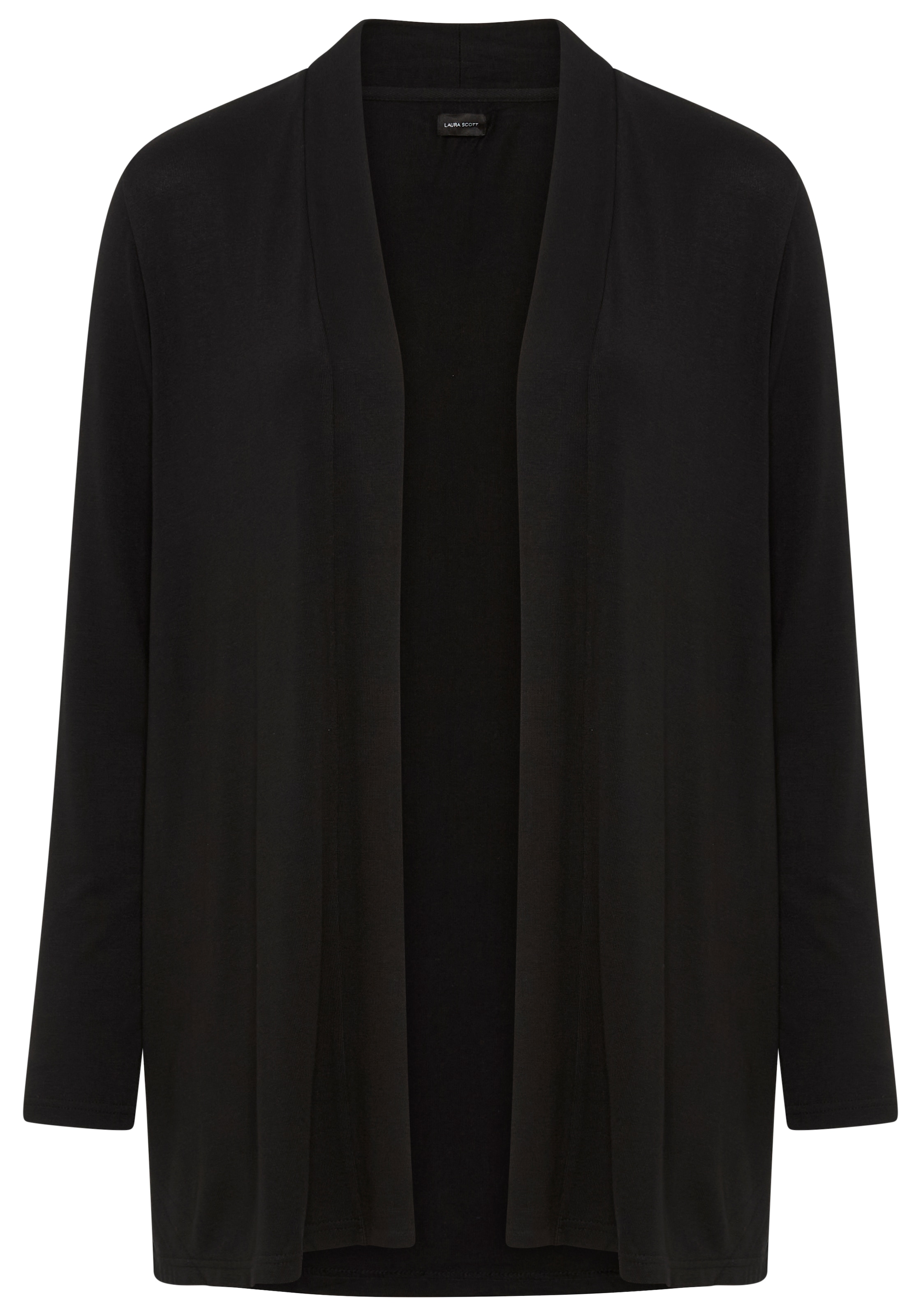 Laura Scott CURVE Strickjacke , aus angenehmem Jerseymaterial - GROSSE GRÖSSE