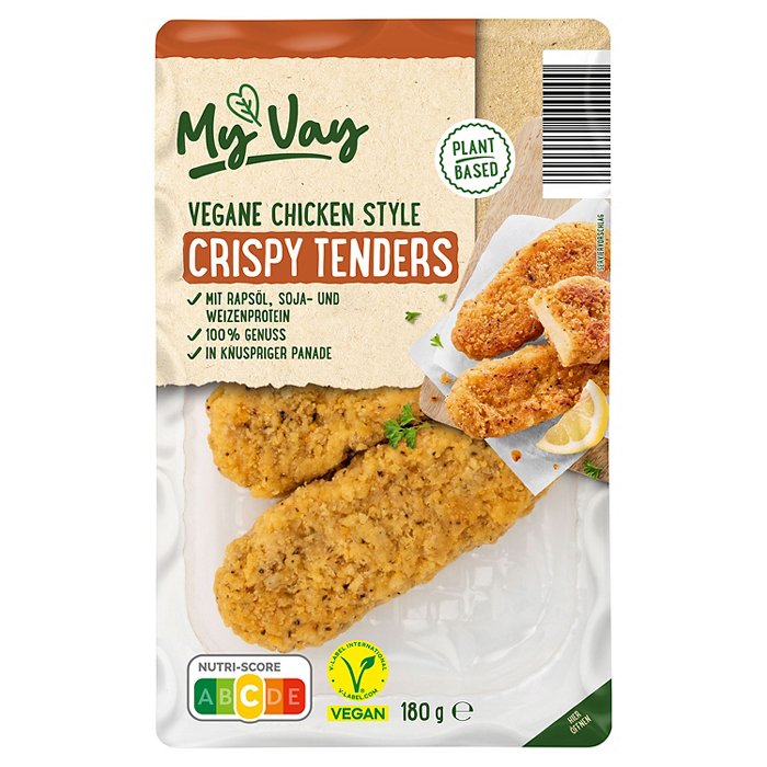MY VAY Veganer Chicken Mix 180 g, Chicken Tenders