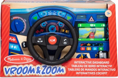 Melissa & Doug - Vroom & Zoom Interactive Dashboard - 41705
