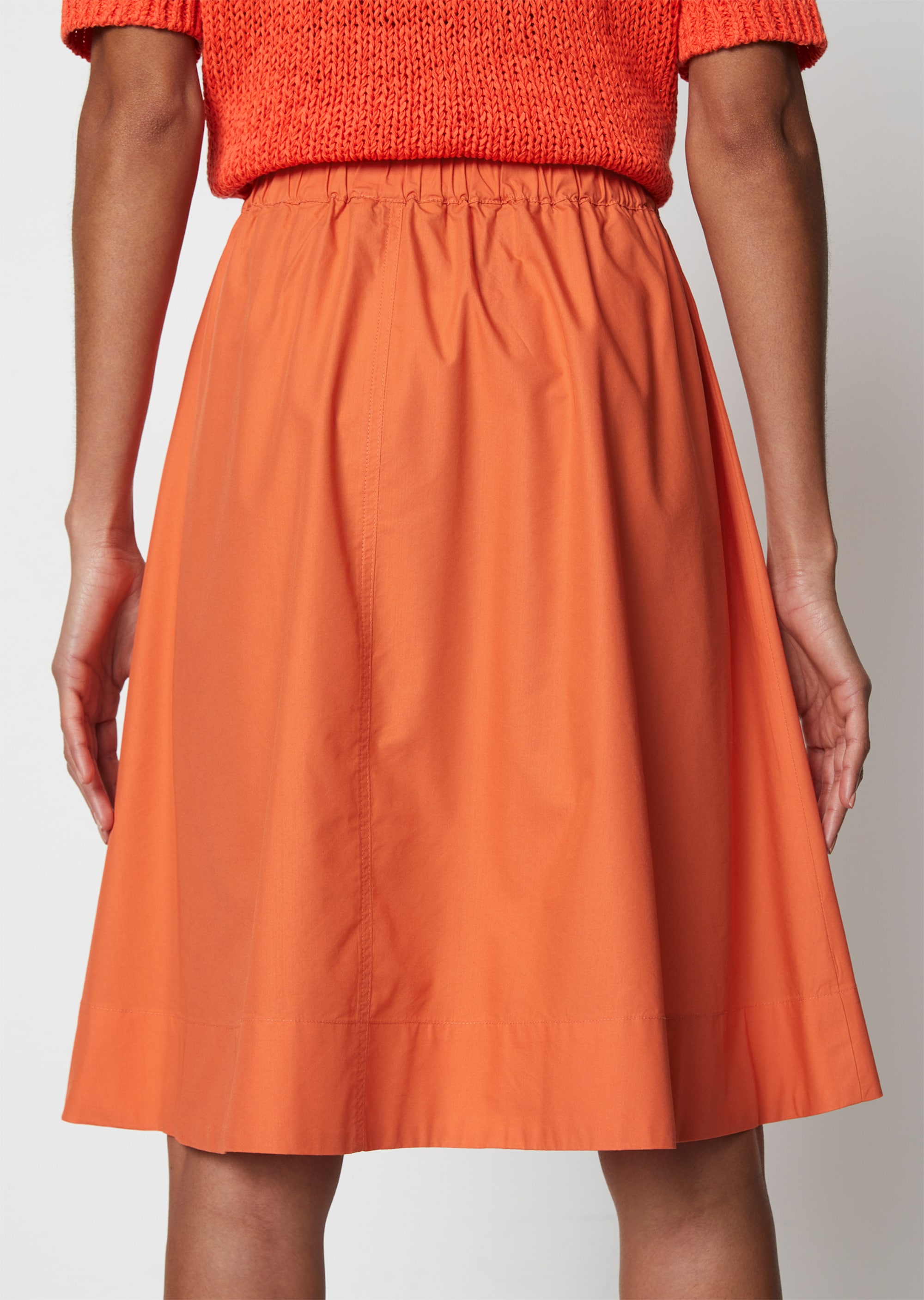 Gummizug-Rock relaxedaus Tencel™ Lyocell