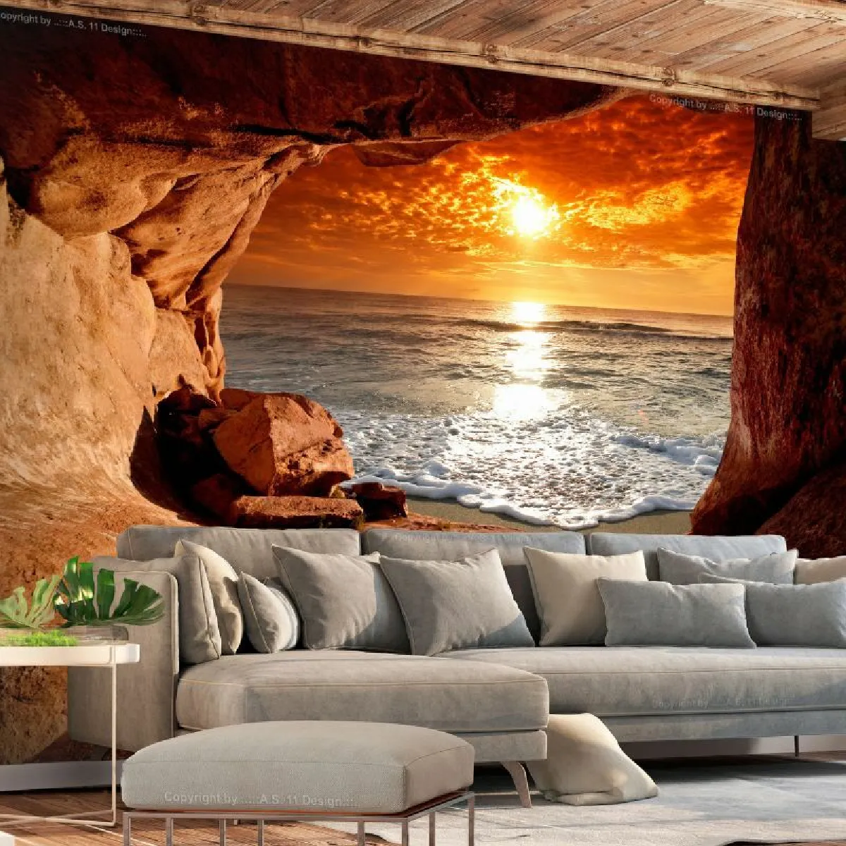 Paris Prix Papier Peint Exit From the Cave 70 x 100 cm