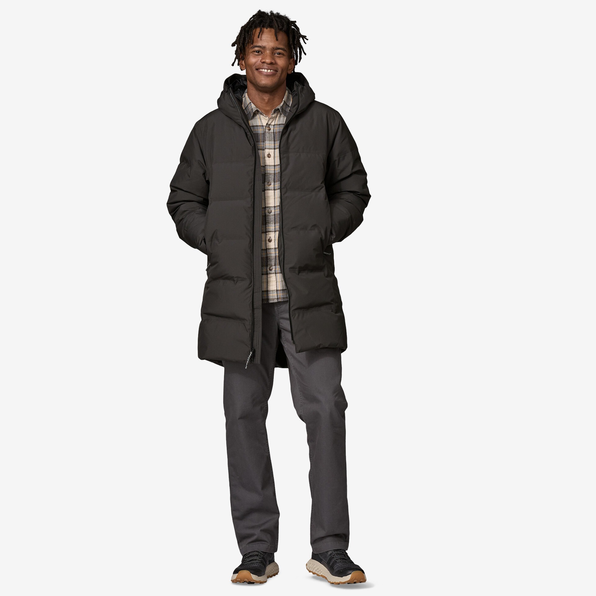 Jackson Glacier Parka Herre Black