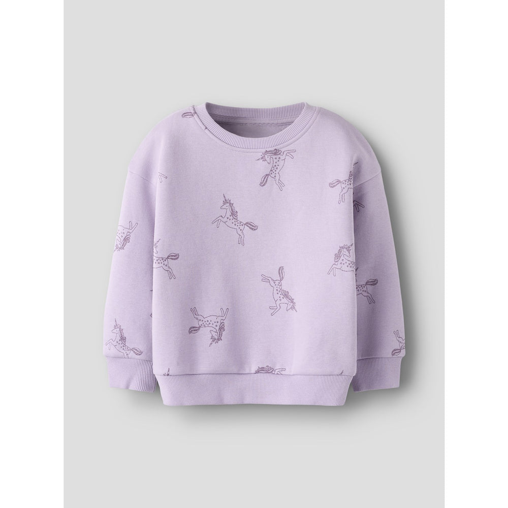 Køb Name It Lavender Lily Nmfsolea Ls Nreg Swe Bru