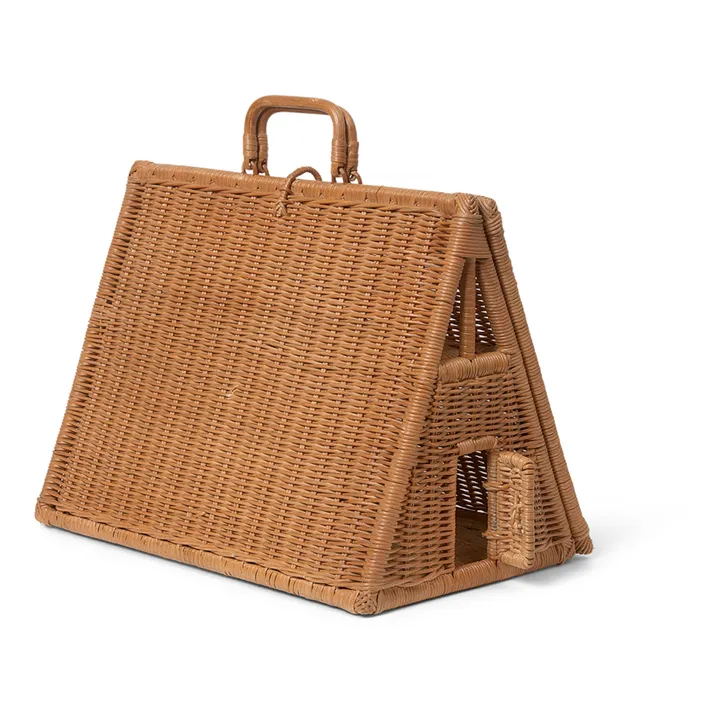 Ferm Living Kids Maison en rotin tressé
