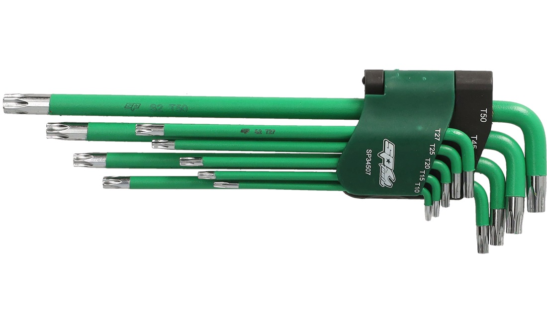 Torxnøglesæt TX10-TX50 - SP Tools