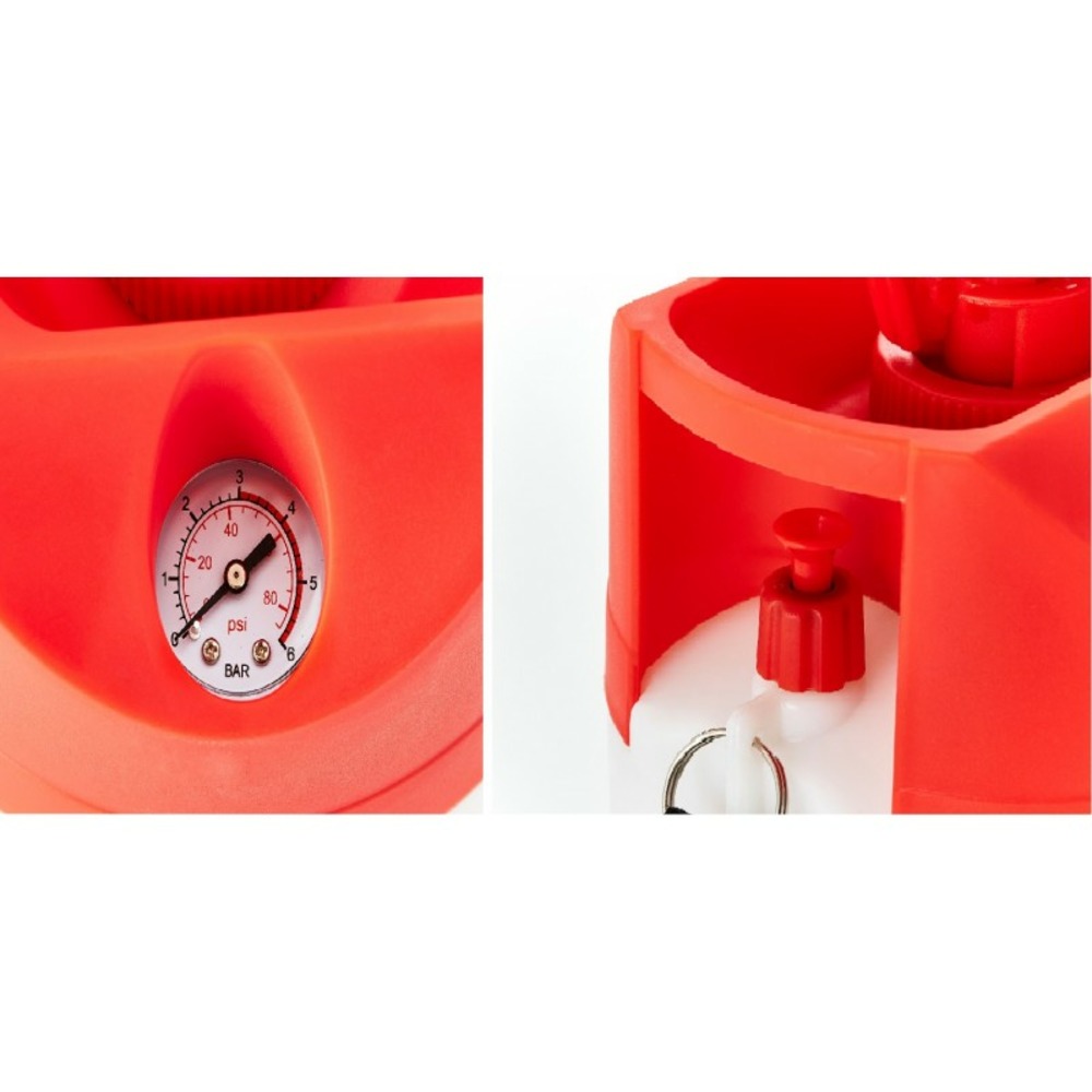 H 4500 pulvérisateur de liquides de jardin jusqu'à 3,0 bar tuyau 1,3m avec bandoulière