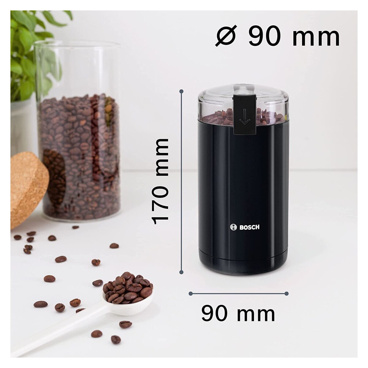 Bosch TSM6A013B Kaffeemühle black