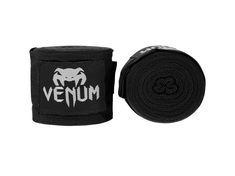 Venum Kontact Boxing Handwraps Schwarz, 4 m Boxing Bandage