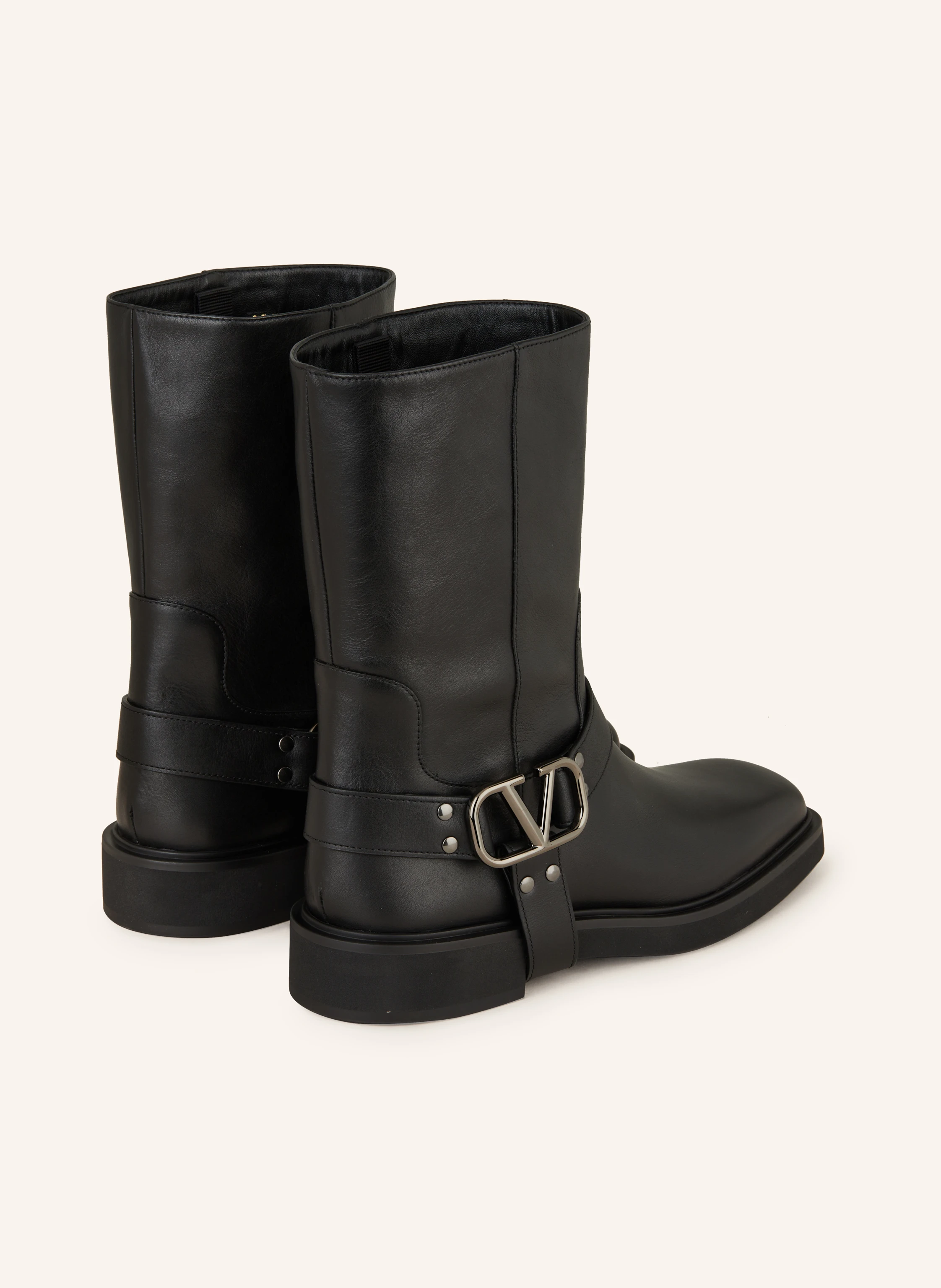 VALENTINO GARAVANI Biker Boots VLOGO SIGNATURE