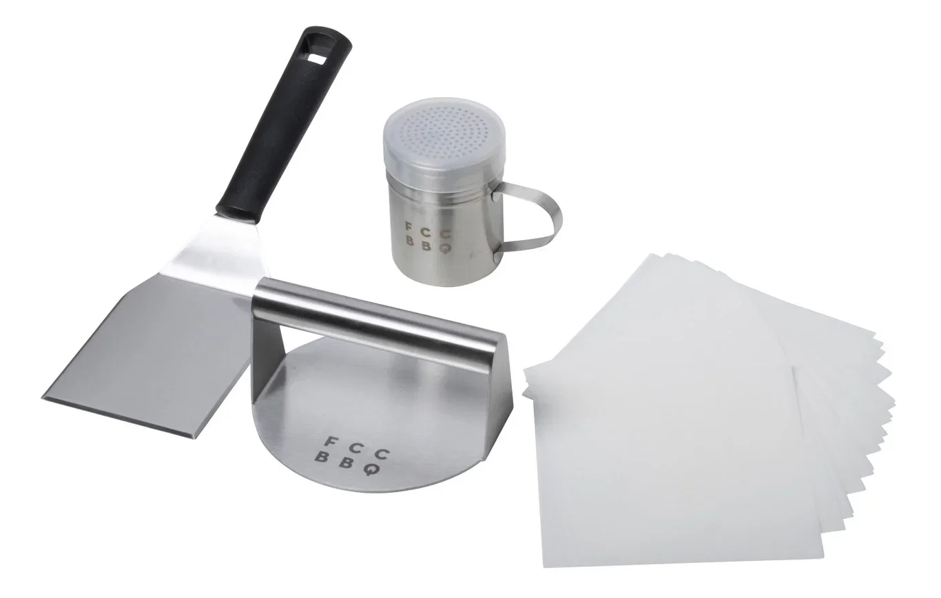 FCC BBQ Hamburgerpresse Smasher Kit