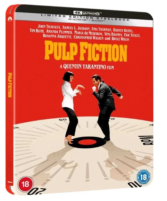 Pulp Fiction Steelbook 4K Ultra HD + Blu-Ray