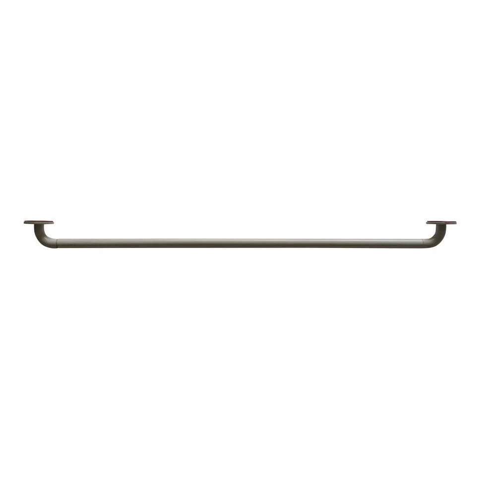 Tringle auto adhésive Extensible Métal Blanc 40-70 cm