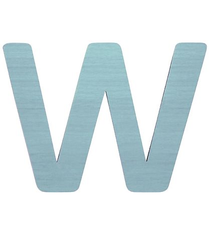 Sebra Holz Buchstaben - W - Pastel Boy