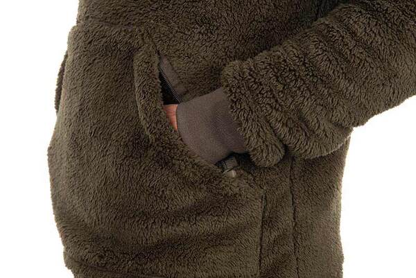 Sweat à Capuche Doublé Sherpa Predator Fox Rage