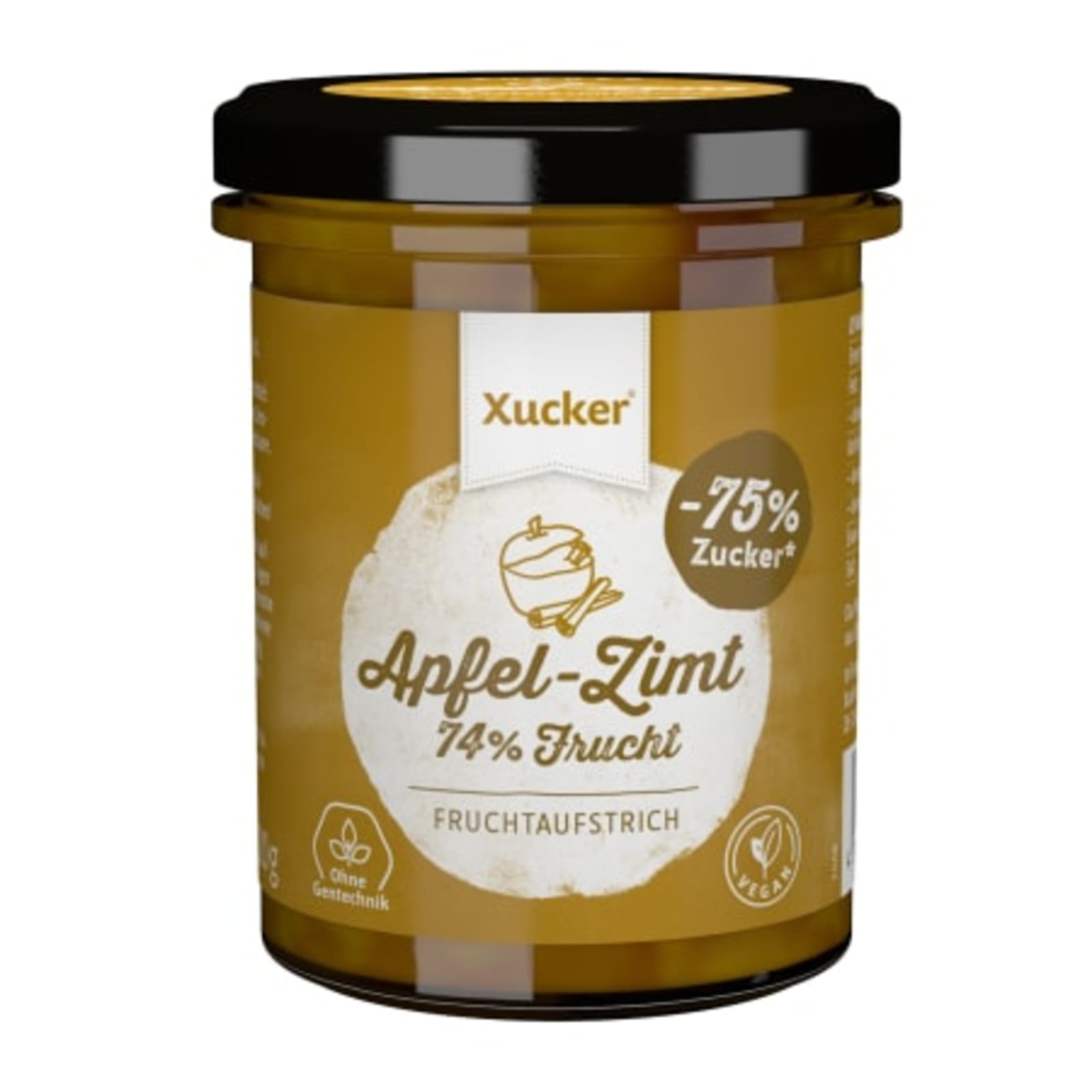 2er Fruchtaufstrich-Kombi Apfel-Zimt, Zwetschge (2x220g)