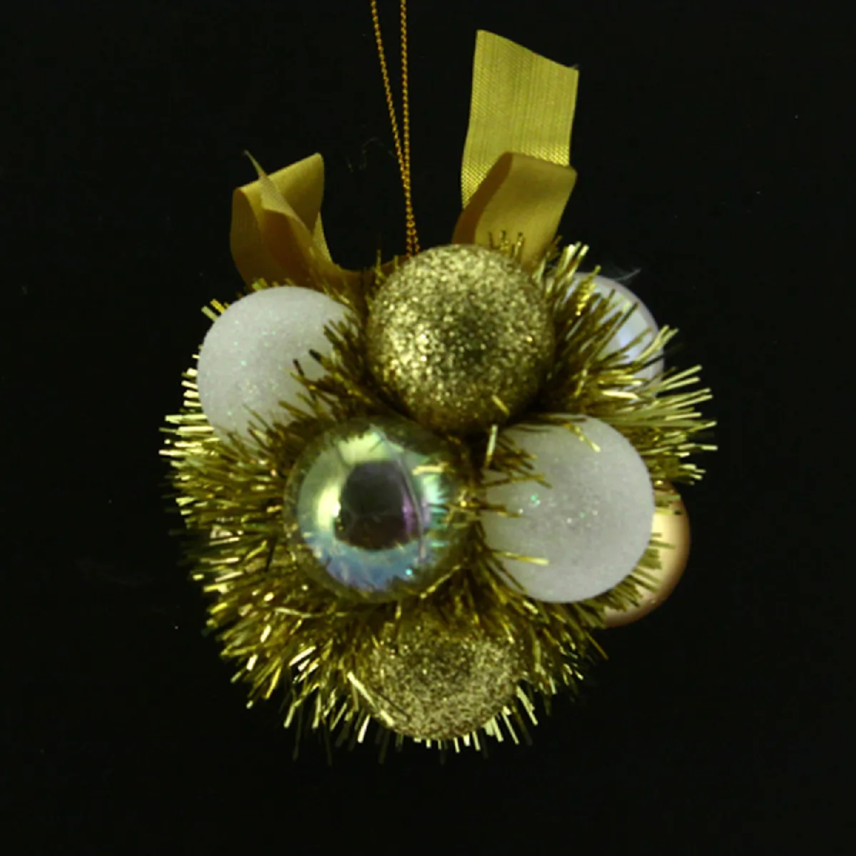 Atmosphera, Createur D'Interieur Atmosphera Fleur Noël - Blanc Or