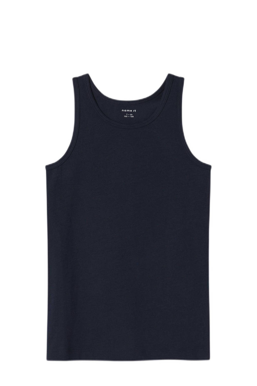 hemd - set van 4 zachtblauw/donkerblauw/roze