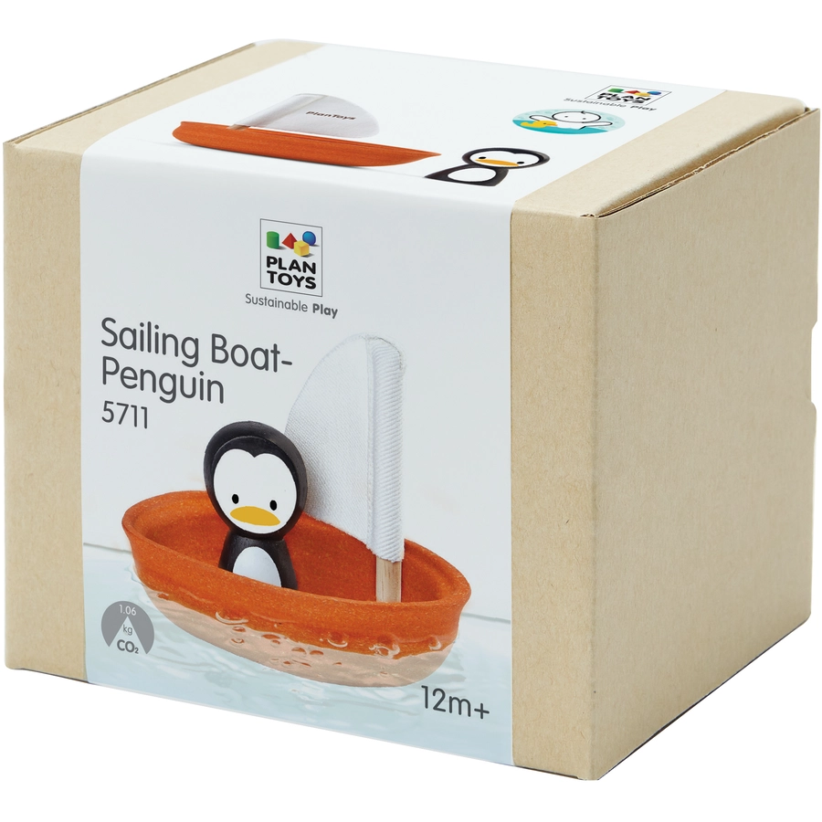 PlanToys Segelboot Pinguin