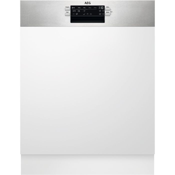 AEG Einbau-Geschirrspüler 6000 SATELLITECLEAN FES6491XZM Edelstahl