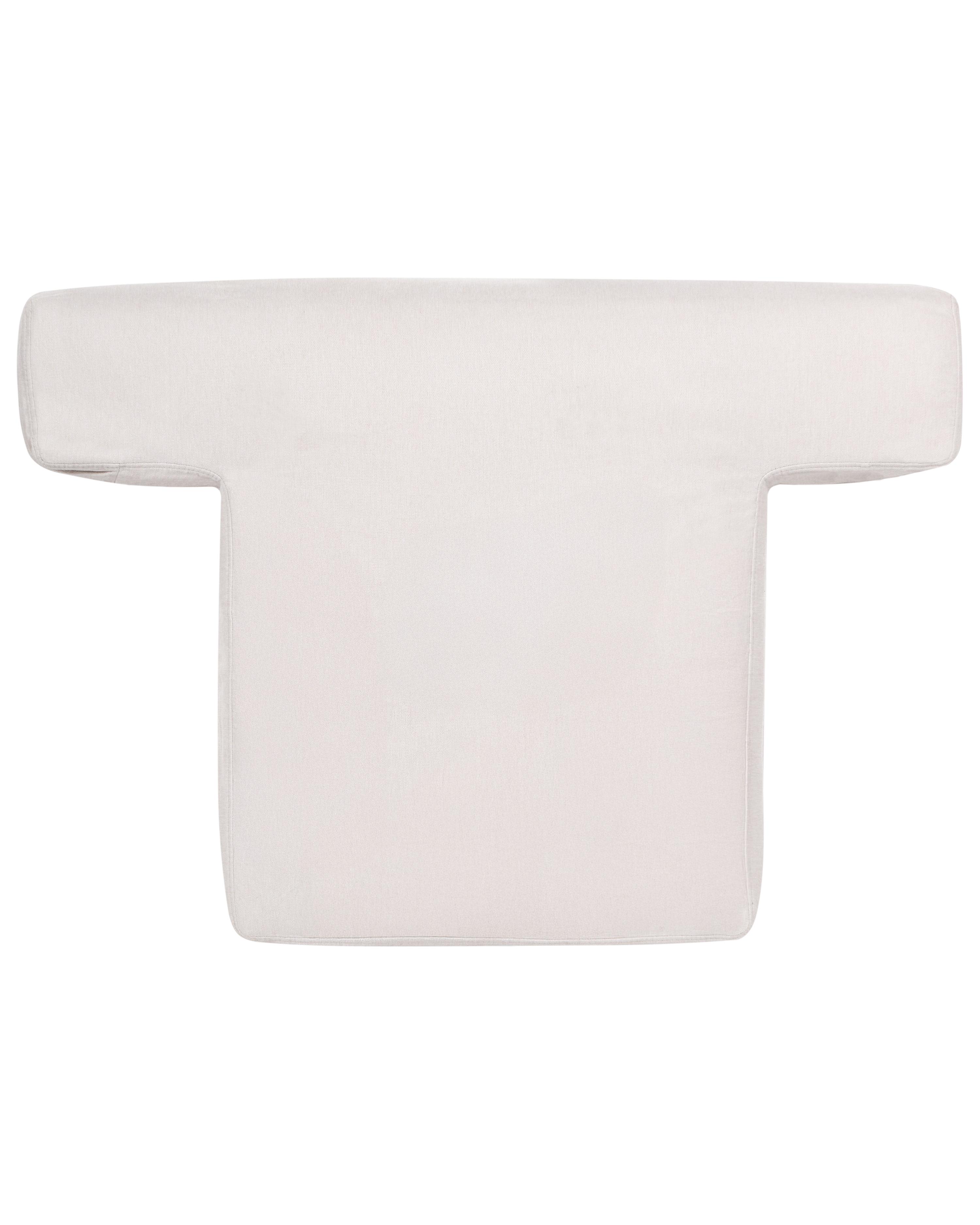 Fauteuil KILDAL Stof Lichtbeige