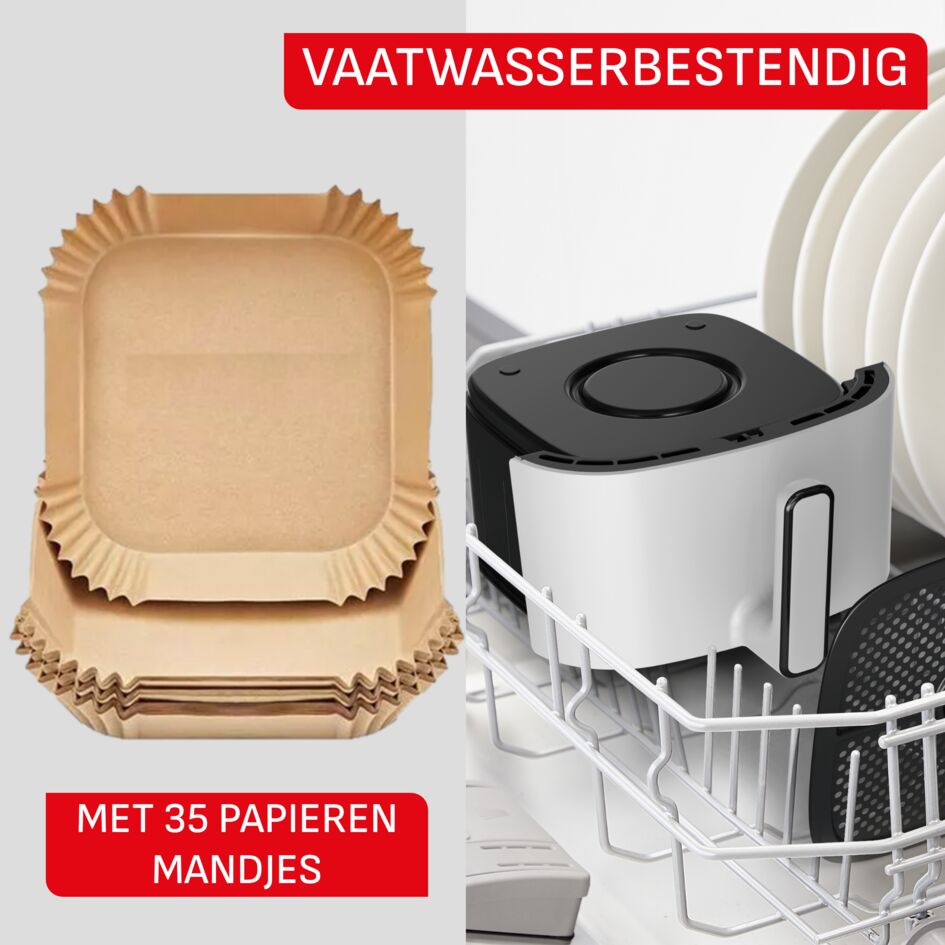 Easy Fry POP EY245G Air fryer - 10 programma's - 5 L