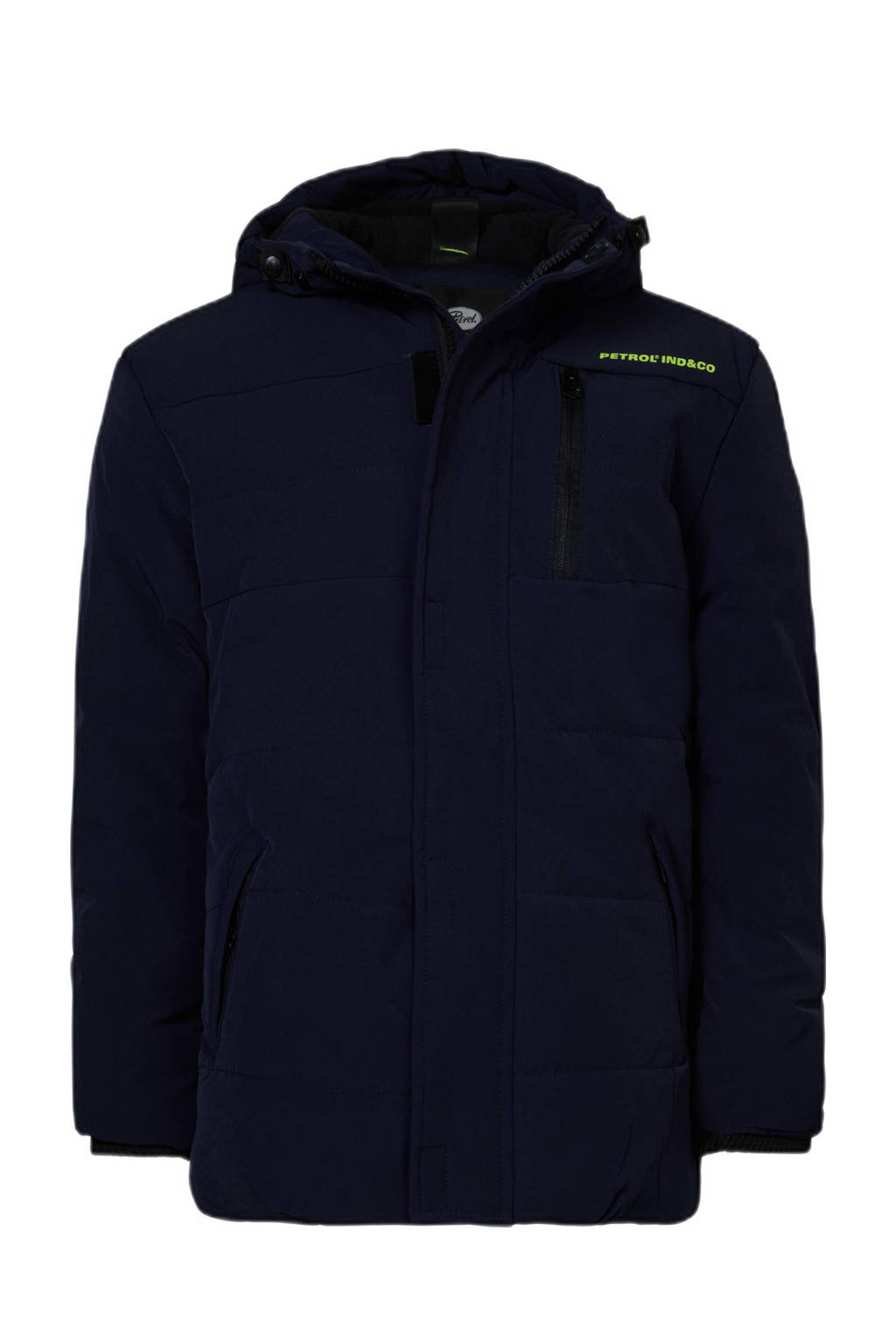 Petrol Industries winterjas donkerblauw