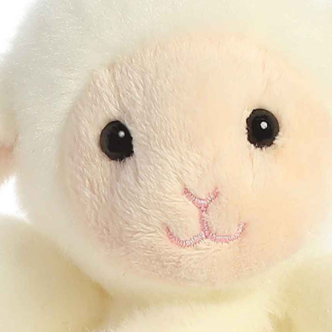 palm pals knuffellam woolly - 13 cm