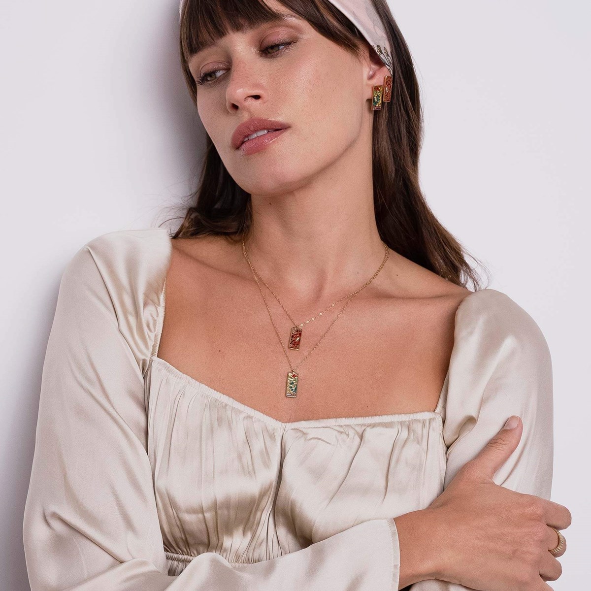 Collier Artiste multicolore