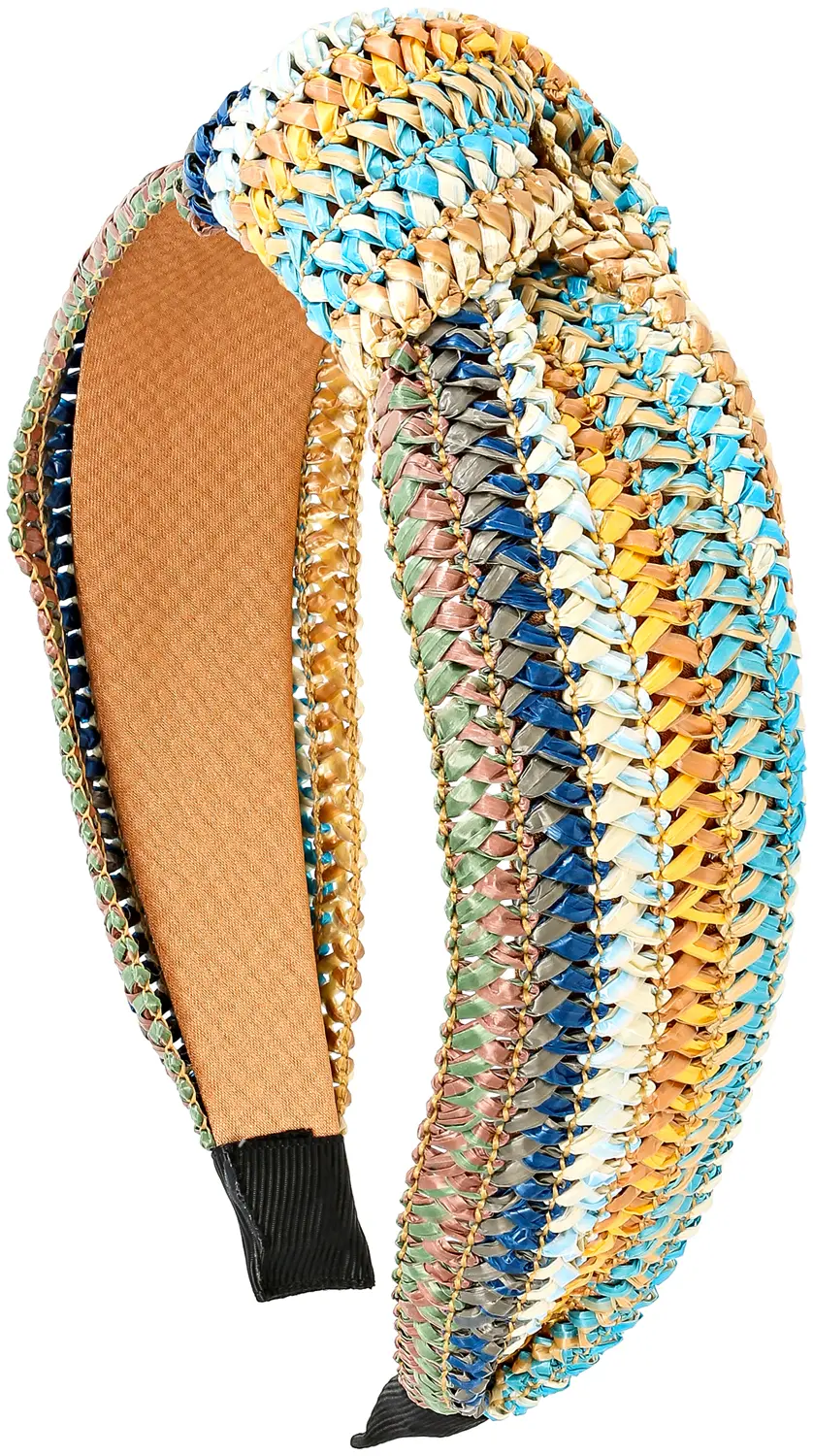 Haarreif - Colorful Raffia