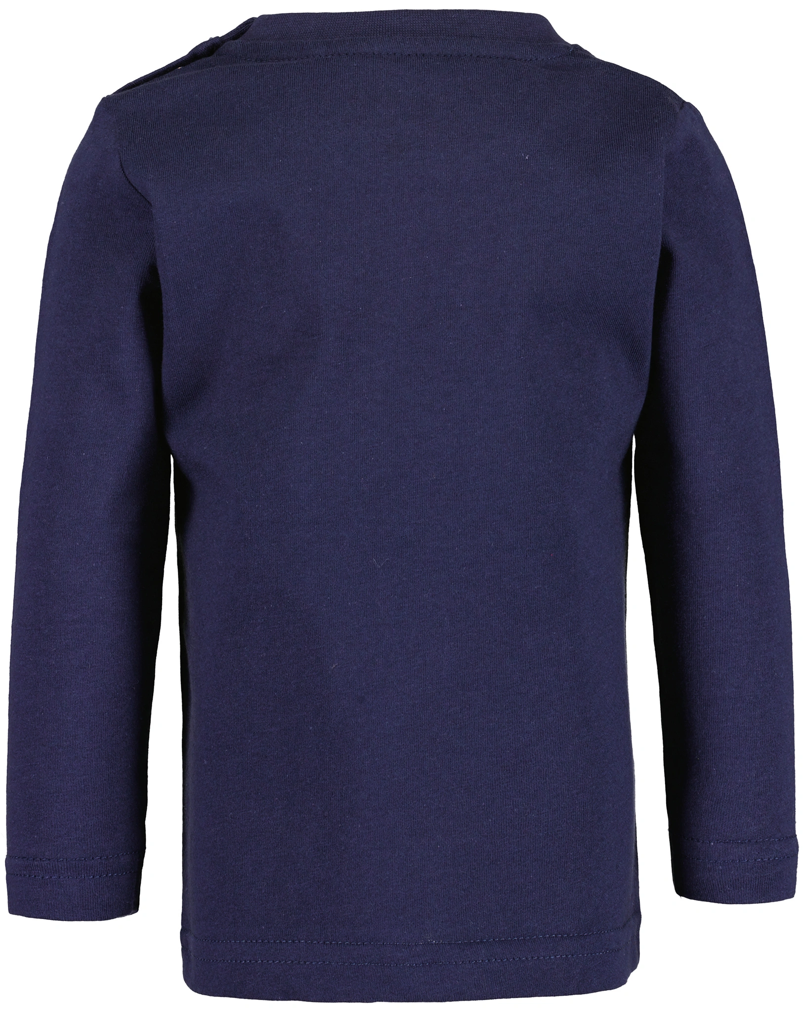 Langarmshirt LET'S DIG IT in nachtblau