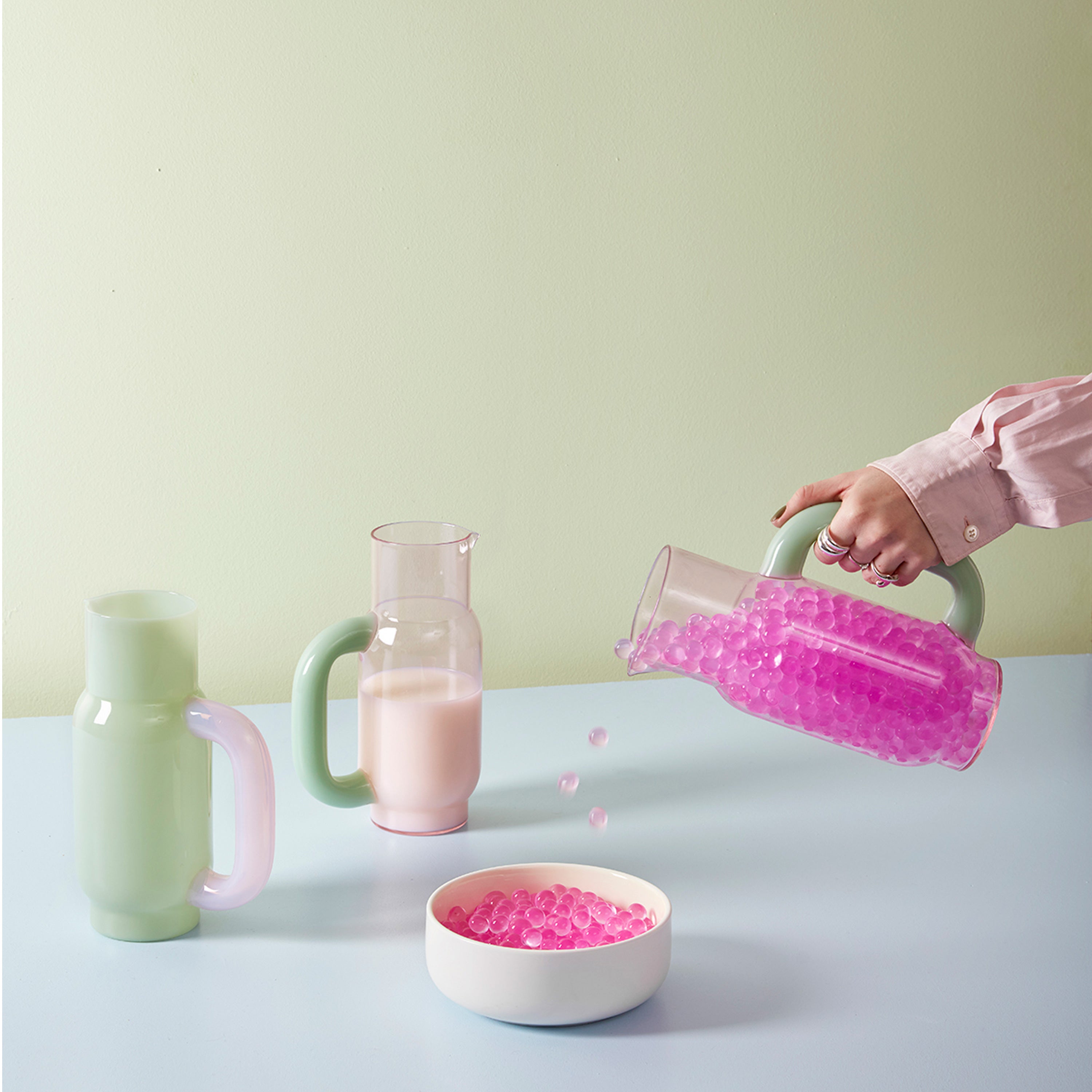 Studio About Pitcher Kan - Milky Jade