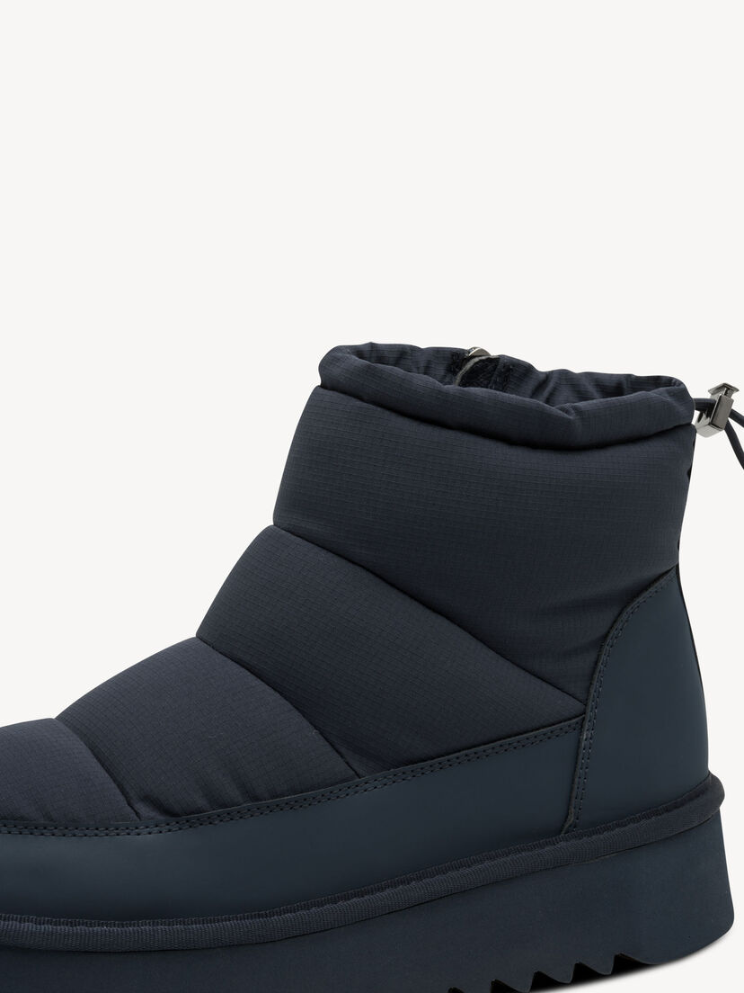 Enkellaarsje - blauw warme voering