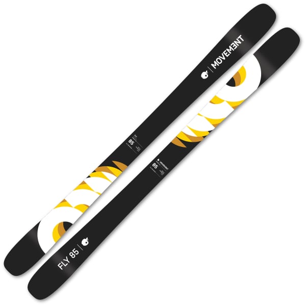 Ski MOVEMENT FLY 85 JR BLACK/WHITE/YELLOW