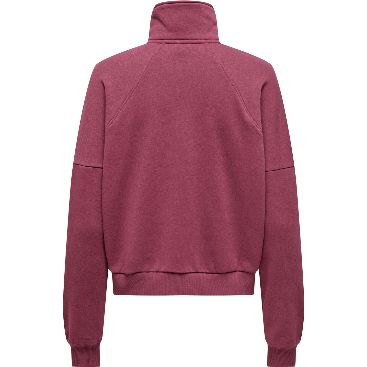 Only Play Alena Life High Neck Zip Brush Sweat