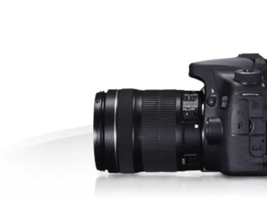 Canon EOS 70D - Digitalkamera - SLR - 20.2 MP - APS-C - 1080p - 3x optisk zoom EF-S 18-55 mm IS STM objektiv - Wireless LAN