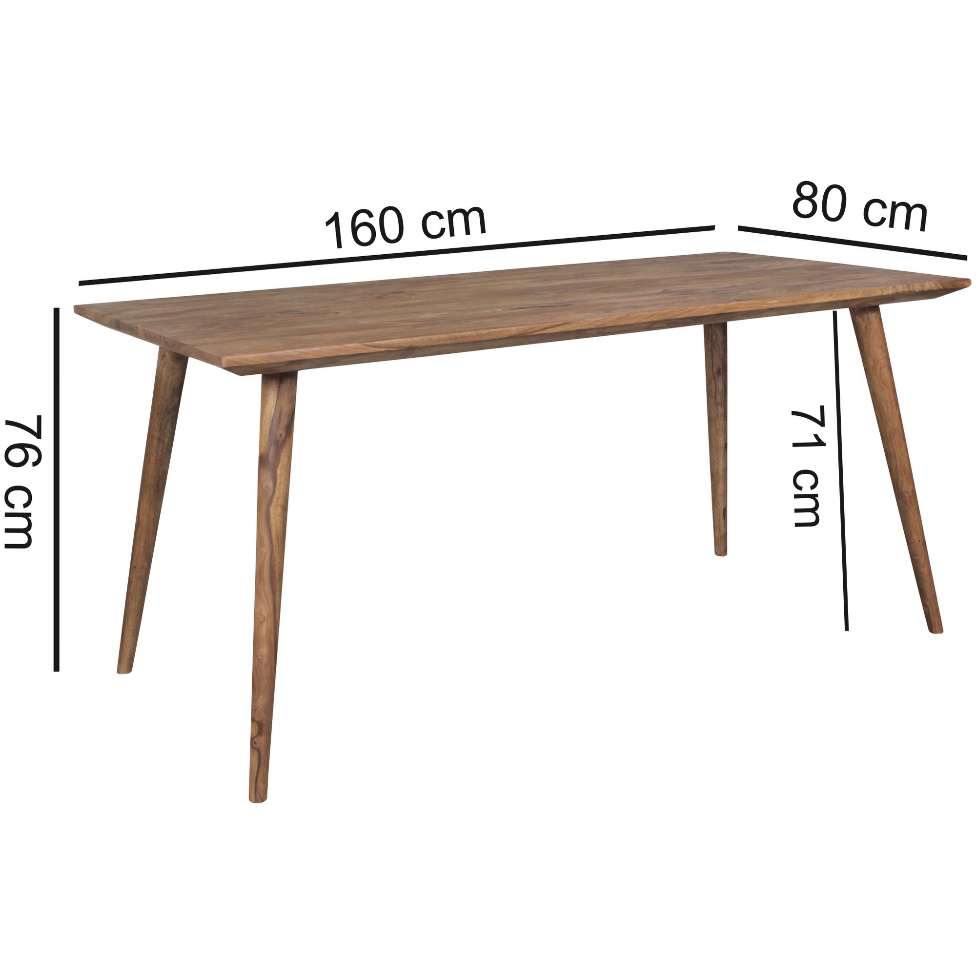 KADIMA DESIGN Massivholz Esstisch 