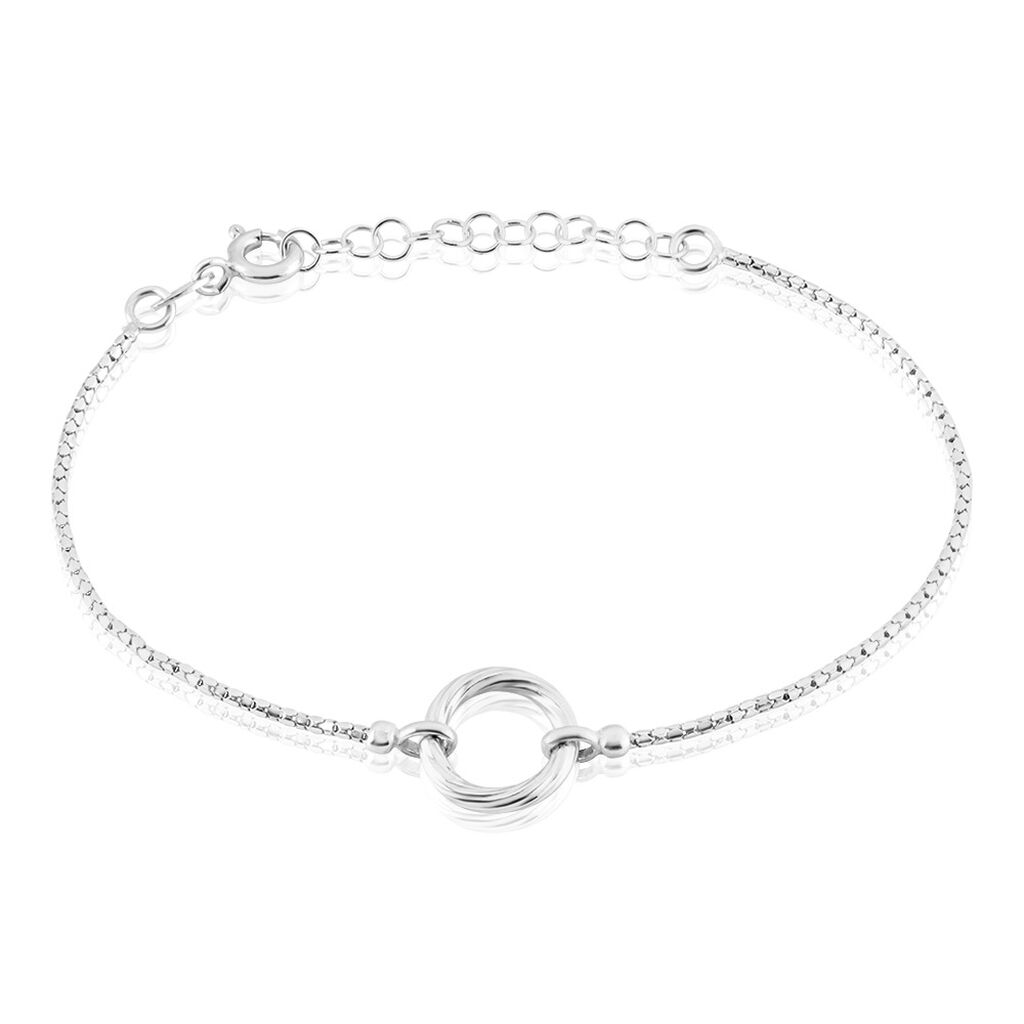 Bracelet Argent Blanc Melia