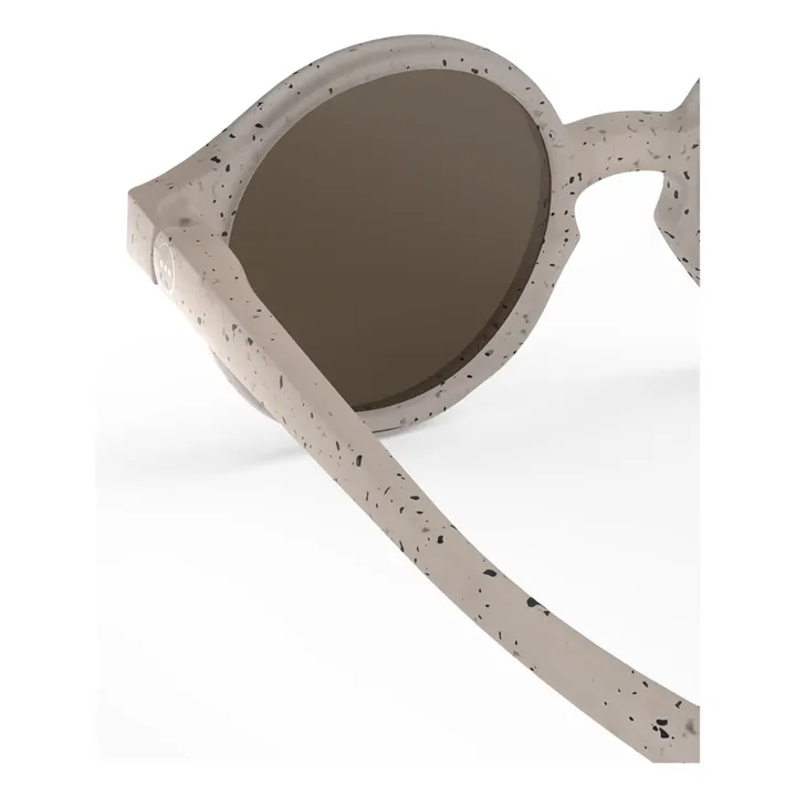 IZIPIZI Lunettes de Soleil #D Effet Moucheté Kids | Ecru