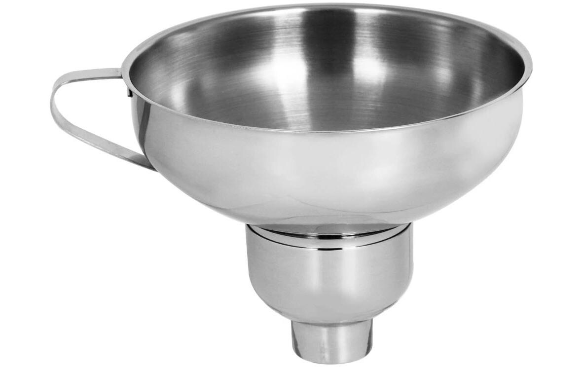 Trichter SilberMarmeladentrichter-Set