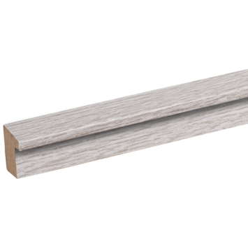 Decowall Acoustic eindprofiel grijs 260cm