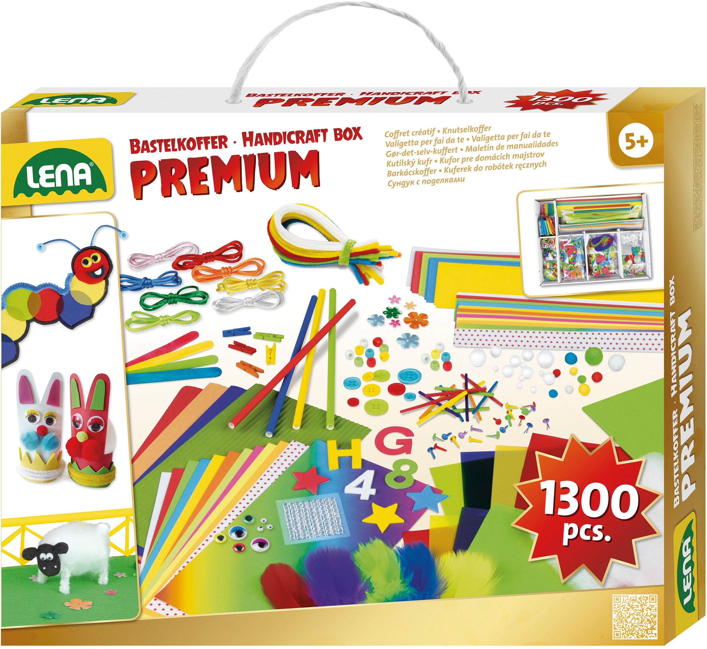 Lena® Kreativset »Bastelkoffer Premium«