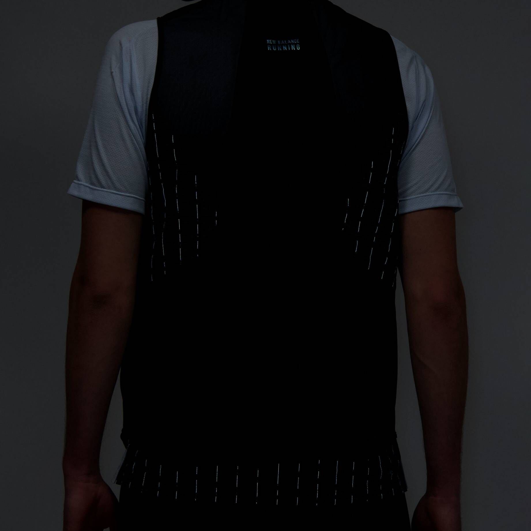 new balance| Herren Laufweste IMPACT RUN LUMINOUS PACKABLE VEST