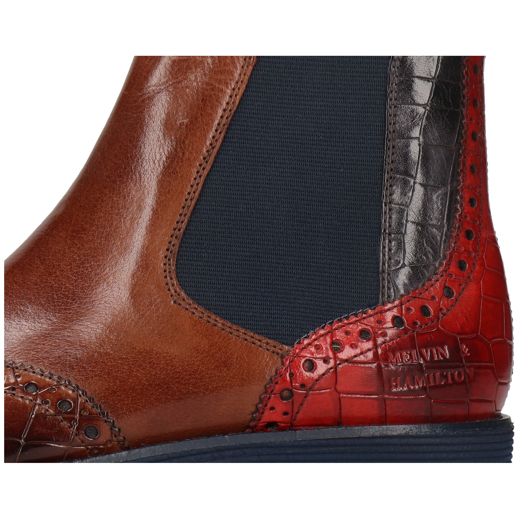 SELINA 6 - Bottines à talon plat | Multicolore