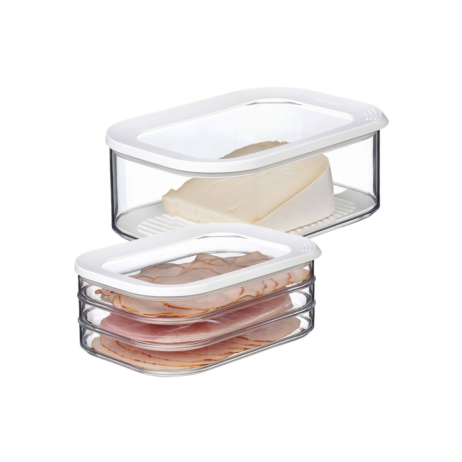 Mepal Frischhaltedosen Wurst und Käse Modula 2er Set