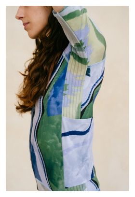Maillot Manches Courtes Femme Wilma Muriel Bleu