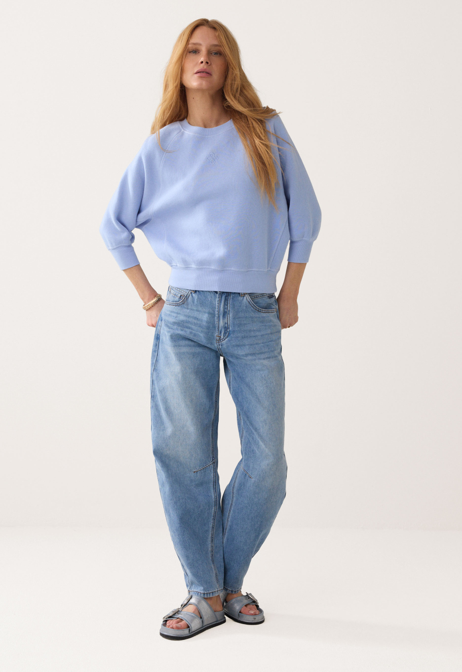 Summum Jersey Fade-out Sweater