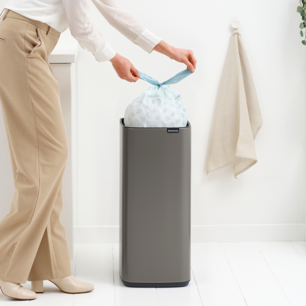 Bo Touch Bin, 30 liter - Platinum