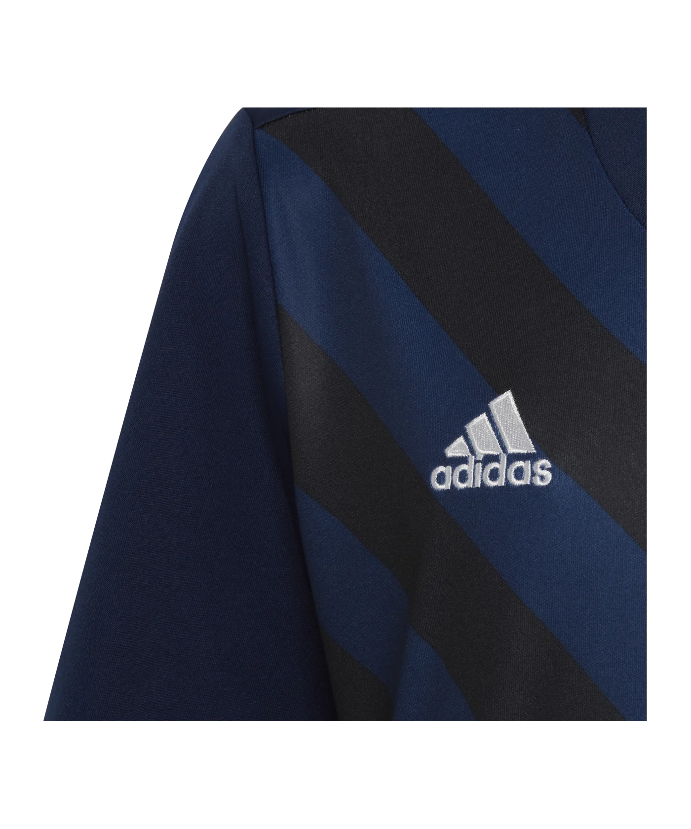 adidas Entrada 22 GFX Trikot Kids Blau Schwarz